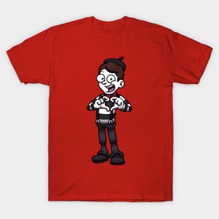 Mime Forming Heart Shape With Hands T-Shirt